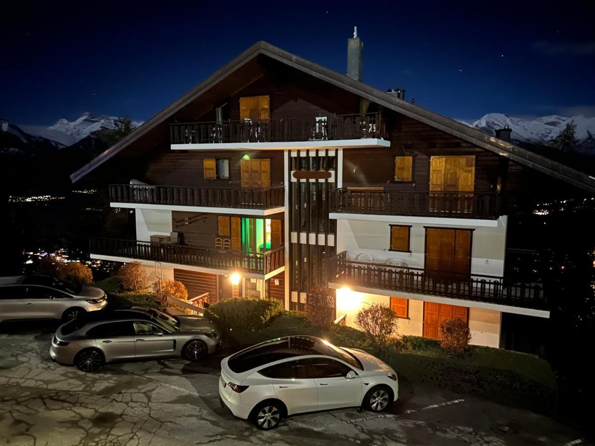 Cosy Studio For 4 Near Ski Lift, Melezes K22 Veysonnaz Exteriör bild