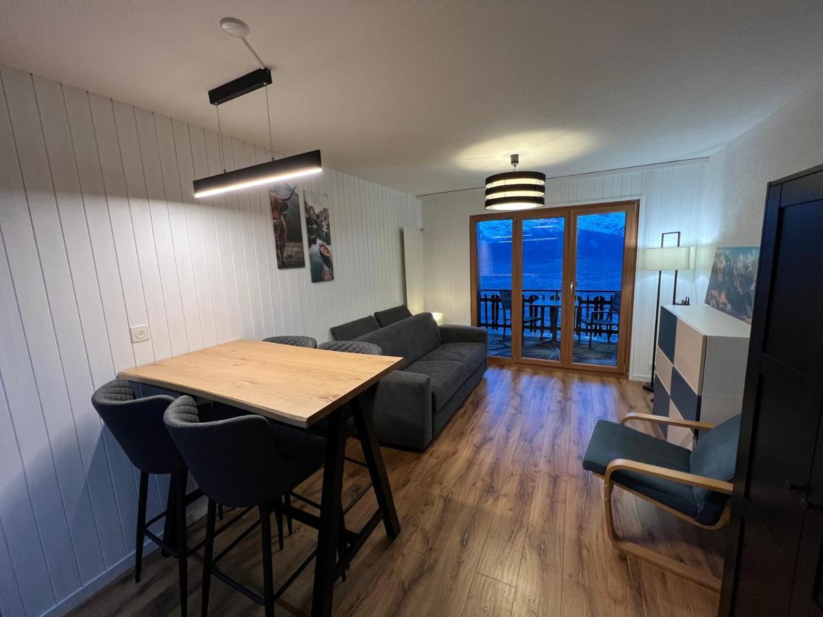 Cosy Studio For 4 Near Ski Lift, Melezes K22 Veysonnaz Exteriör bild