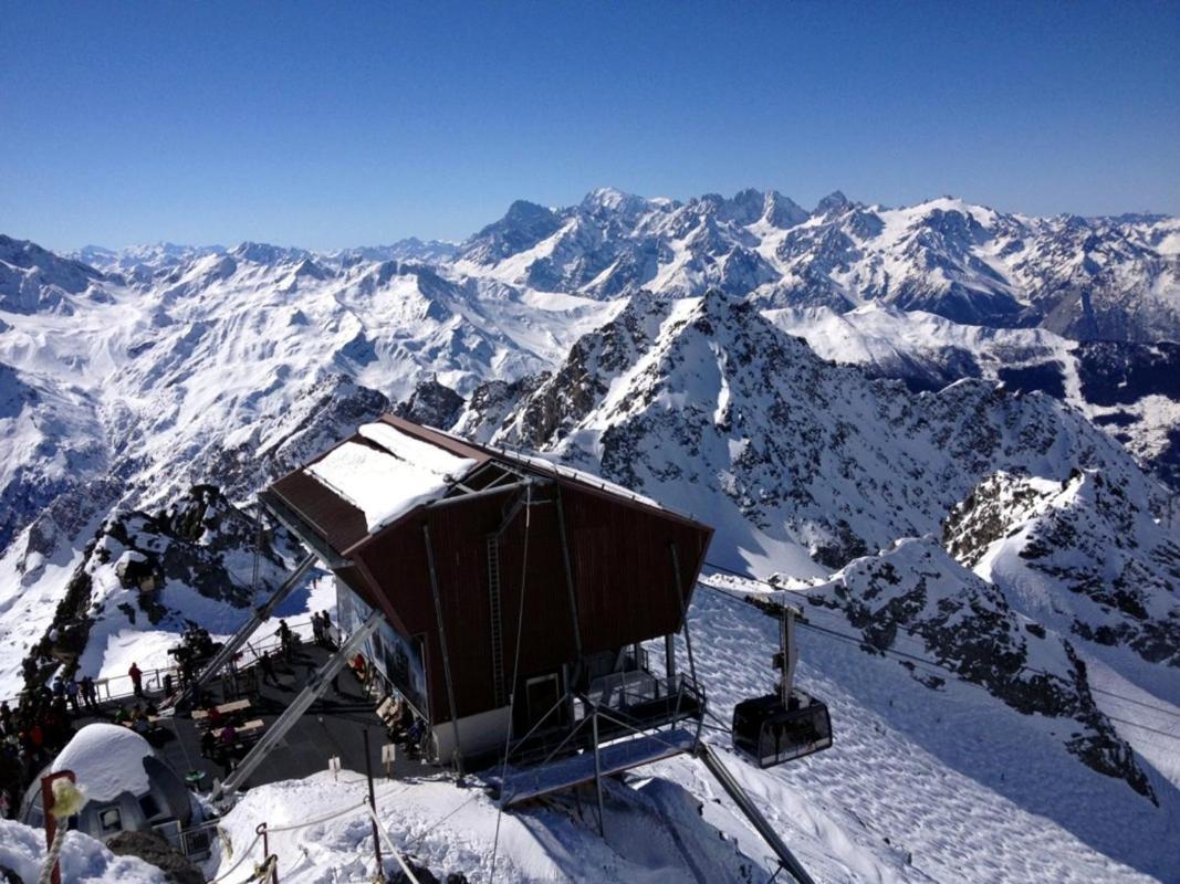 Cosy Studio For 4 Near Ski Lift, Melezes K22 Veysonnaz Exteriör bild