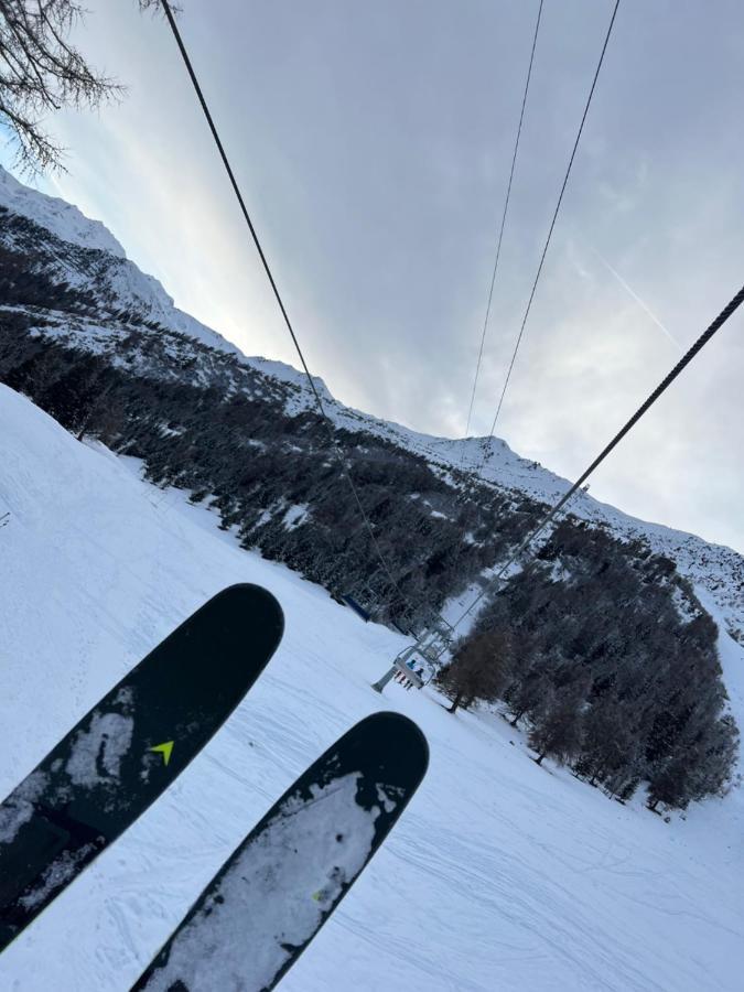 Cosy Studio For 4 Near Ski Lift, Melezes K22 Veysonnaz Exteriör bild